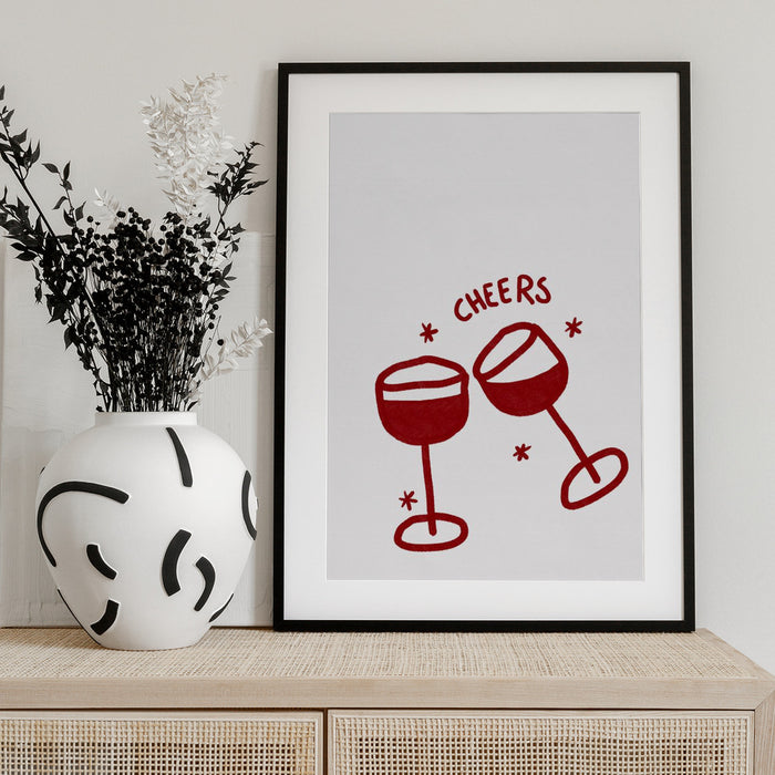 Toasting Delight - Athene Fritsch Framed Art | Home or Office Art