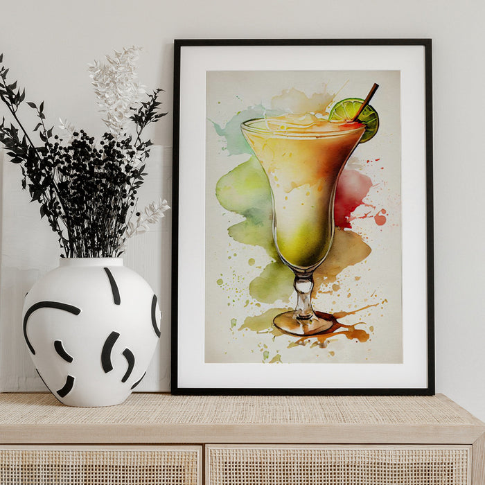 Drinks cocktail - Justyna Jaszke Framed Art | Home or Office Art