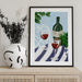 Red wine under the tree - EMELIEmaria Framed Art | Home or Office Art