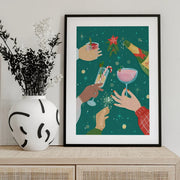 Cheers - Petra Lizde Framed Art | Home or Office Art