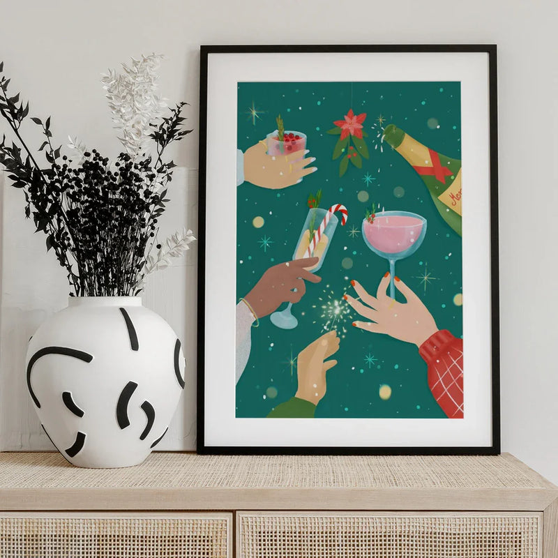 Cheers - Petra Lizde Framed Art | Home or Office Art