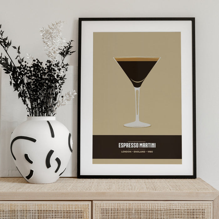 Espresso Martini - Andreas Magnusson Framed Art | Home or Office Art