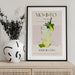 Mojito Print Cocktail - Nazma Khokhar Framed Art | Home or Office Art