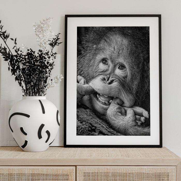 Big Smile.....please Framed Art Angela Muliani Hartojo | Home or Office Art