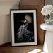 Crowned crane's portrait Framed Art Eiji Itoyama | Home or Office Art