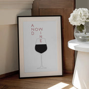 And Now Wine - Pictufy Studio II Framed Art | Home or Office Art