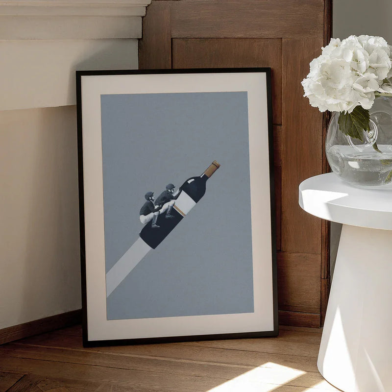 We ride until dawn - Maarten Léon Framed Art | Home or Office Art