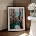 Boat on the river Framed Art Drita Stefan | Home or Office Art