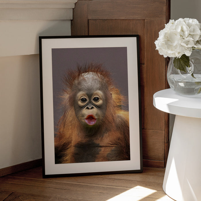 kisses Framed Art Prabu Dennaga | Home or Office Art