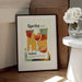 Aperol spritz print - Dion Gem Framed Art | Home or Office Art
