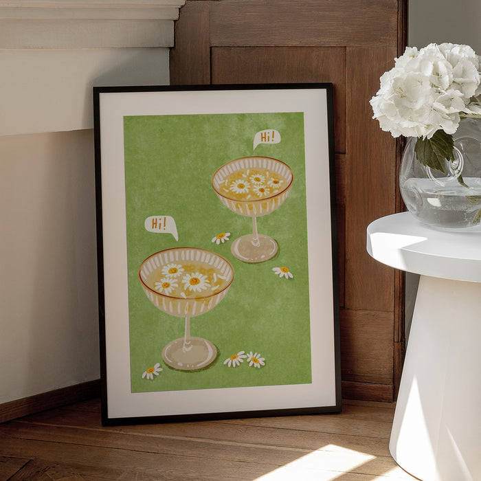 Hi - Raissa Oltmanns Framed Art | Home or Office Art