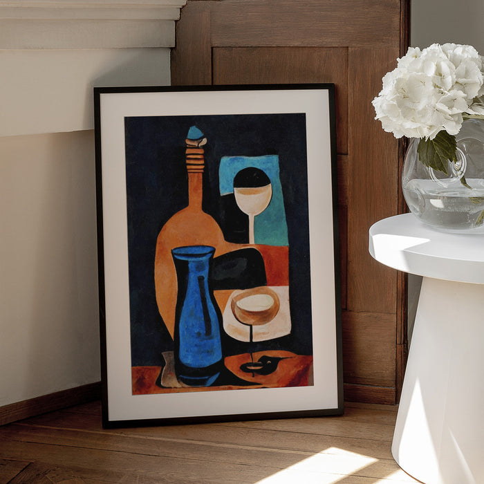 Still Life With Wine - Treechild Framed Art | Home or Office Art