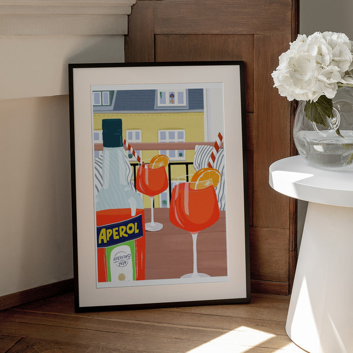 Balcony &quot;Hygge&quot; - ByKammille Framed Art | Home or Office Art