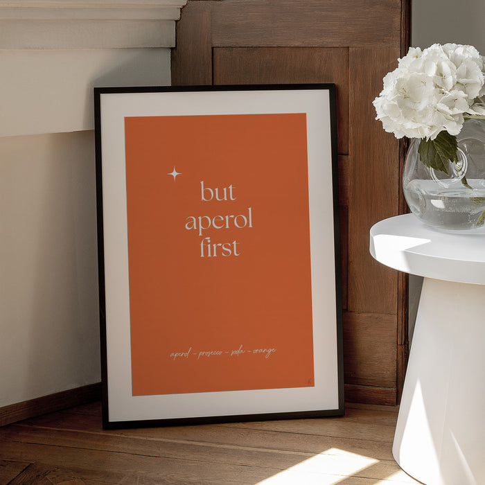 Aperol - Anne-Marie Volfova Framed Art | Home or Office Art