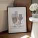 Layered Glass Harmony - Martina Framed Art | Home or Office Art