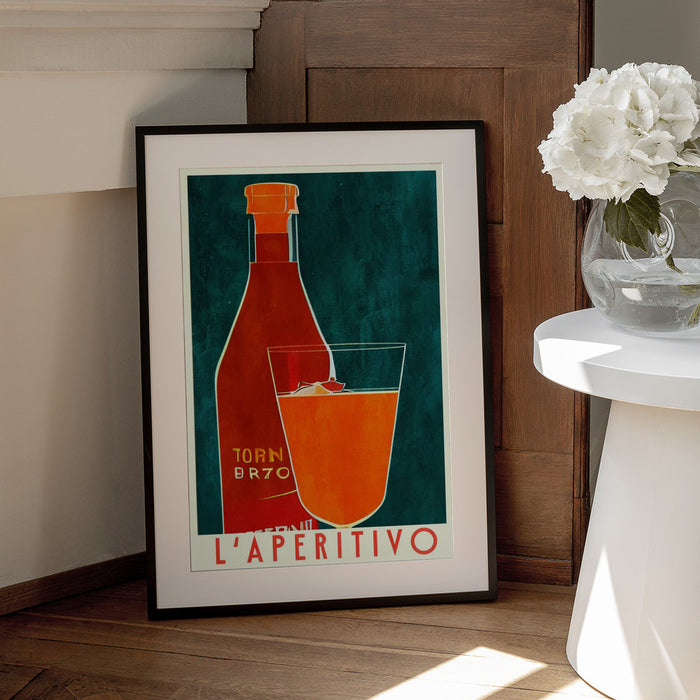 L&#039;aperitivo - Bo Anderson Framed Art | Home or Office Art