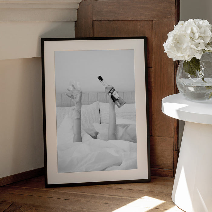 Aperol In Bed Low Key - Pictufy Studio III Framed Art | Home or Office Art