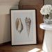 Two Mollusks Crop II - Charles Dessalines D Orbigny Framed Art | Home or Office Art