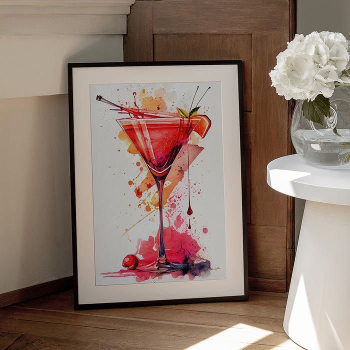 Drinks cocktail - Justyna Jaszke Framed Art | Home or Office Art