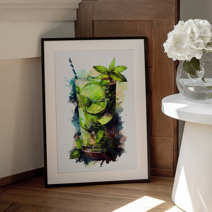Drinks cocktail - Justyna Jaszke Framed Art | Home or Office Art
