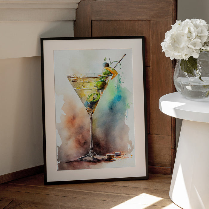 Drinks cocktail - Justyna Jaszke Framed Art | Home or Office Art