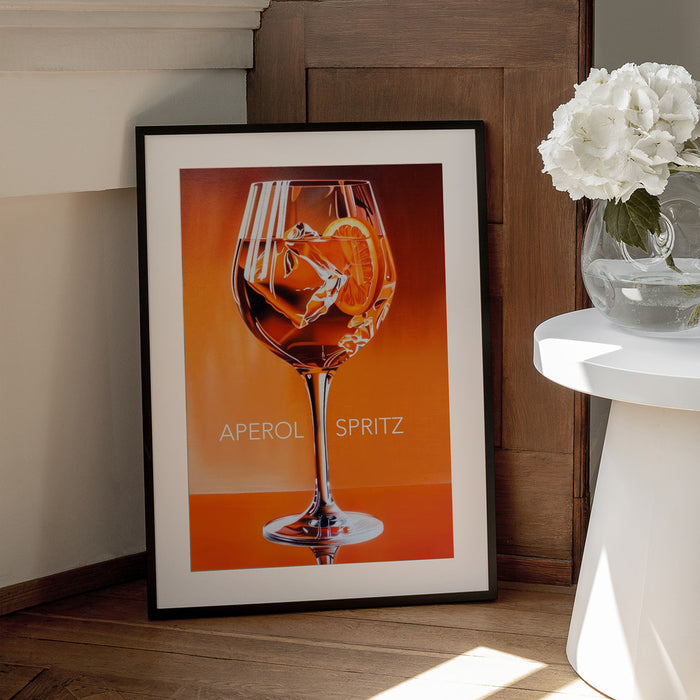 Aperol Spritz Orange - Andreas Magnusson Framed Art | Home or Office Art