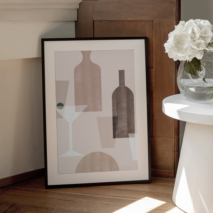Martini - Kit Agar Framed Art | Home or Office Art