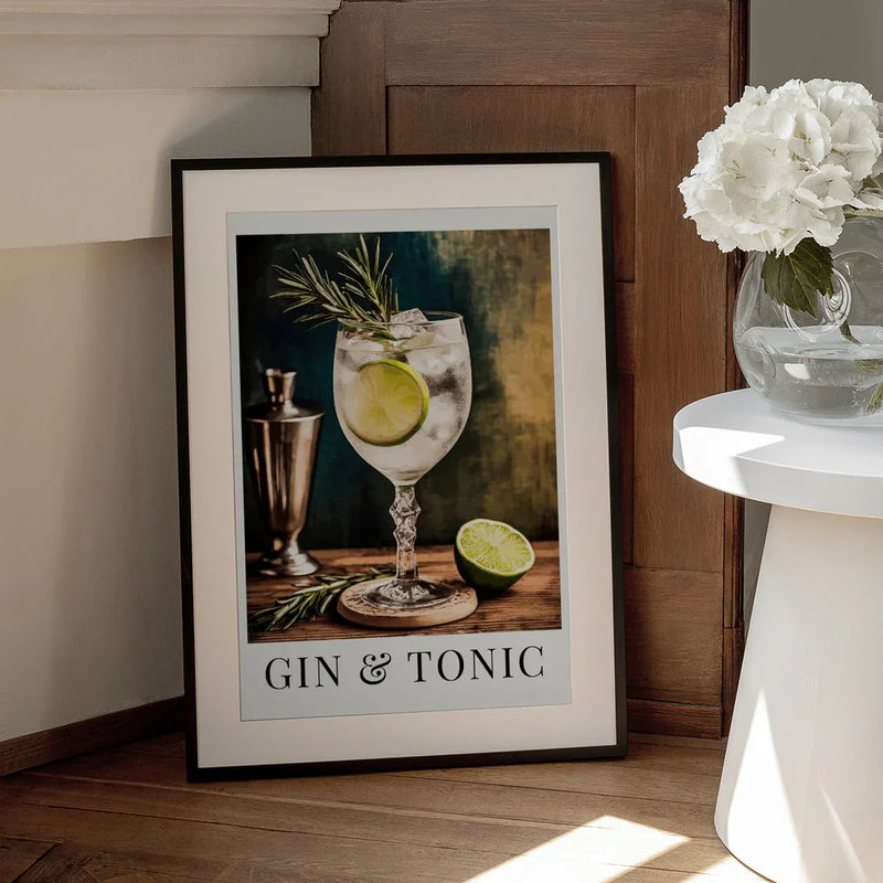 Gin &amp; Tonic - Andreas Magnusson Framed Art | Home or Office Art