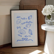 Seashell Serenity - Athene Fritsch Framed Art | Home or Office Art