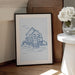 Nantucket Beachhouse - Jolly and Dash Framed Art | Home or Office Art