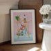 Bar Cart - Petra Lizde Framed Art | Home or Office Art