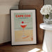Cape Cod Cocktail Tall Poster - The Whiskey Ginger Framed Art | Home or Office Art