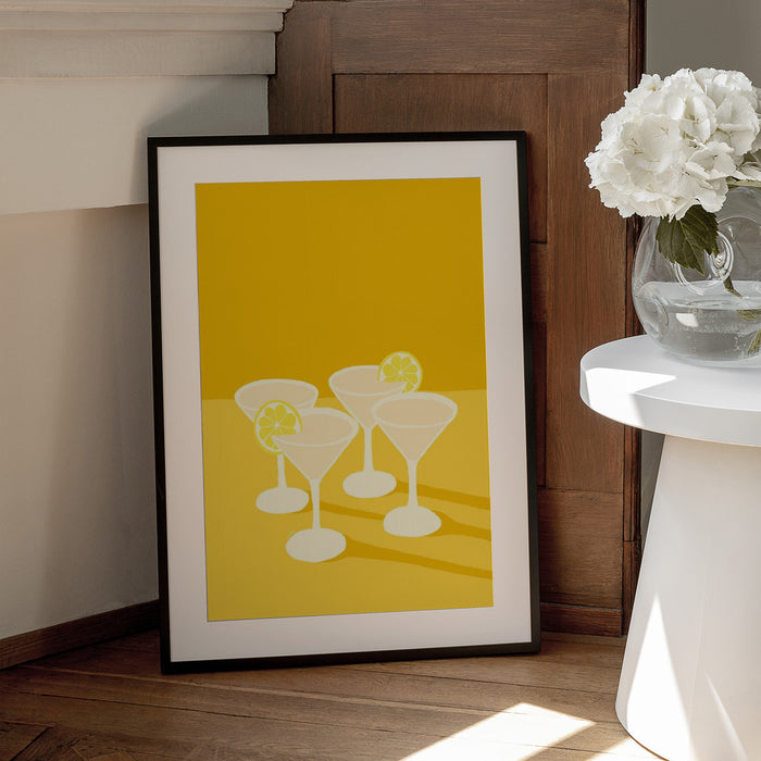 DRINKZ - Wilma Wenåker Framed Art | Home or Office Art