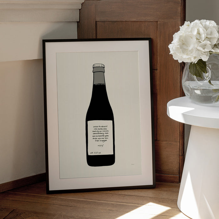 ENJOY - Wilma Wenåker Framed Art | Home or Office Art