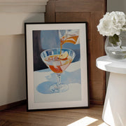Pouring Lemon Tea into a Glass - Melloi Art Prints Framed Art | Home or Office Art