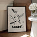 Santé Wine Party with Friends - Rio Soléy Framed Art | Home or Office Art