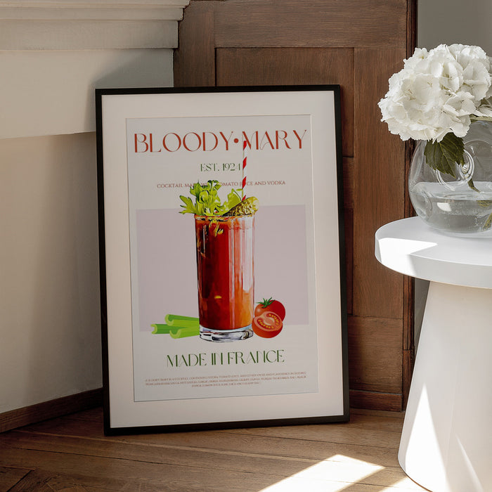 Classic Cocktail Delight - Nazma Khokhar Framed Art | Home or Office Art