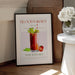 Classic Cocktail Delight - Nazma Khokhar Framed Art | Home or Office Art