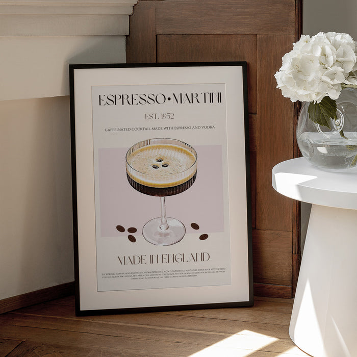 “Coffee Delight” - Nazma Khokhar Framed Art | Home or Office Art