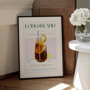 Island Cocktail Delight - Nazma Khokhar Framed Art | Home or Office Art