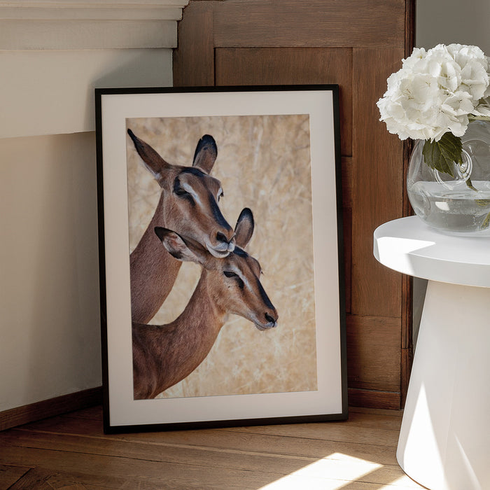Do not worry, I'm here Framed Art Mathilde Guillemot | Home or Office Art