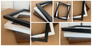 3x4 Picture Frame Black 36x48 Frame 3ft x 4ft Poster Frames - Modern Memory Design Picture frames - New Jersey Frame shop custom framing