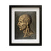 Modern Art Human Head Framed Wall art decor