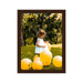 Modern Mahogany Picture Frame Wood - Modern Memory Design Picture frames - New Jersey Frame shop custom framing