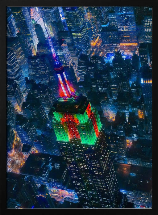 Flying NYC Framed Art Javier de la Torre | Home or Office Art
