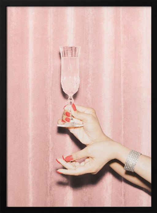 Here's To Pink 01 - Pictufy Studio III Framed Art | Home or Office Art