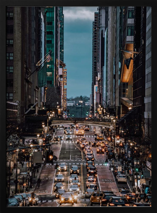 42th Street Framed Art Gengchen Wang | Home or Office Art