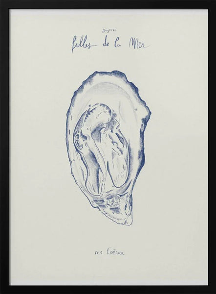 Filles de la mer n.1 - L’ostrica - Giulia Mora Framed Art | Home or Office Art