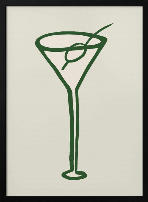 Cocktail Green - Pictufy Studio Framed Art | Home or Office Art