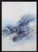 Expressionist Blue Abstract - Françoise Wattré Framed Art | Home or Office Art